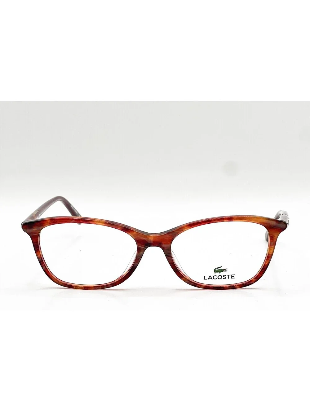 Lacoste L2791 615 Striped Red Rectangle Authentic Eyeglass Frames 52-16